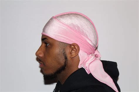 pink velvet durag